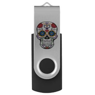 Decorative Skull Flash Drive