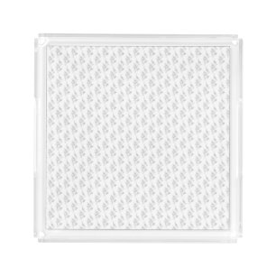 Decorative, Soapstone, Bianca Acrylic Tray