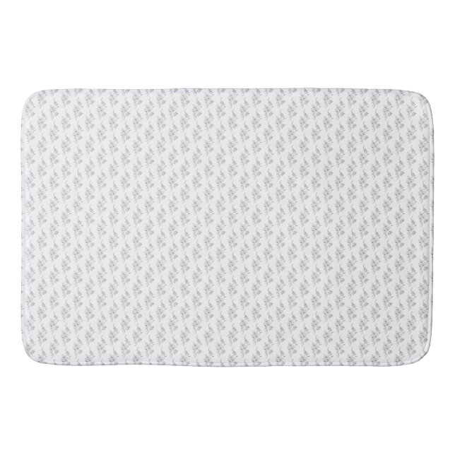 Decorative, Soapstone, Bianca Bath Mat (Front)