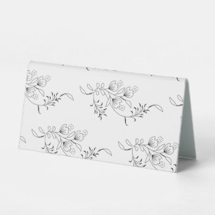 Decorative, Soapstone, Bianca Table Tent