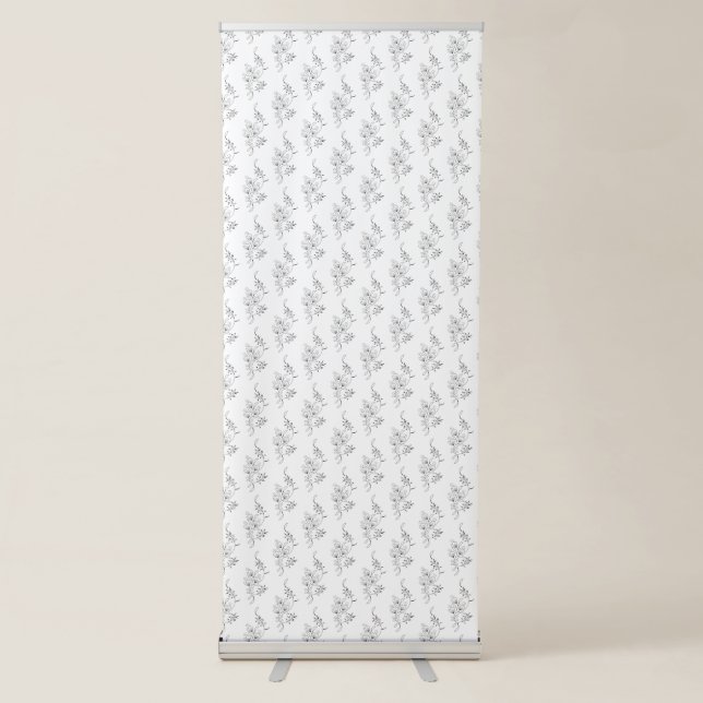 Decorative, Soapstone, Vertical Retractable Banner (Front)