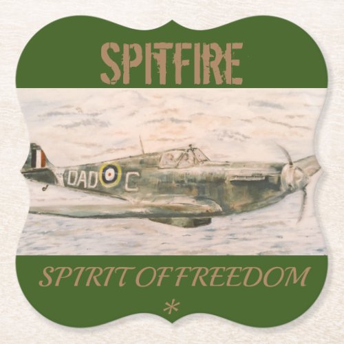 Decorative Spitfire Coaster