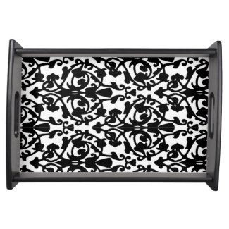 Decorative stamp damask