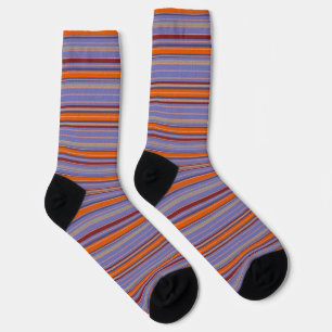 Decorative Striped Socks