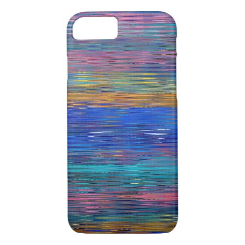 Decorative Stripes Mosaic Pattern 2 iPhone 87 Case