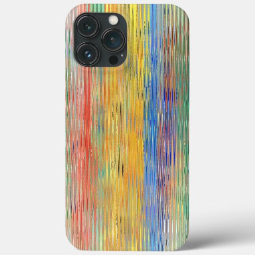 Decorative Stripes Mosaic Pattern 3 iPhone 13 Pro Max Case