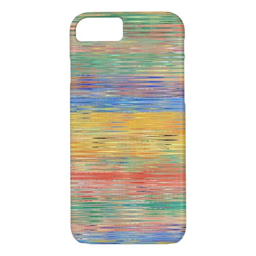 Decorative Stripes Mosaic Pattern iPhone 87 Case