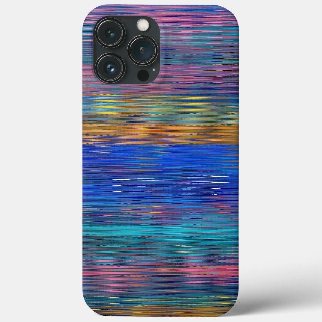 Decorative Stripes Mosaic Pattern Case-Mate iPhone Case (Back)
