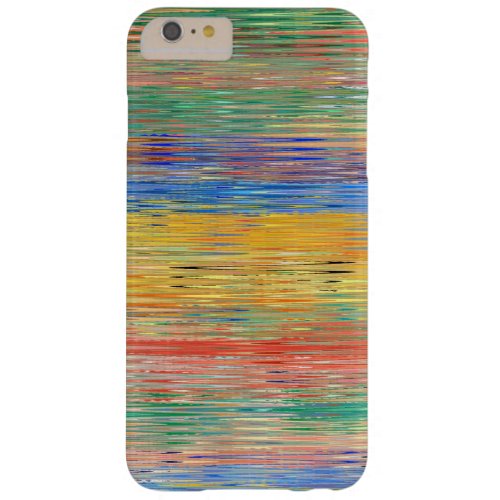 Decorative Stripes Mosaic Pattern Barely There iPhone 6 Plus Case