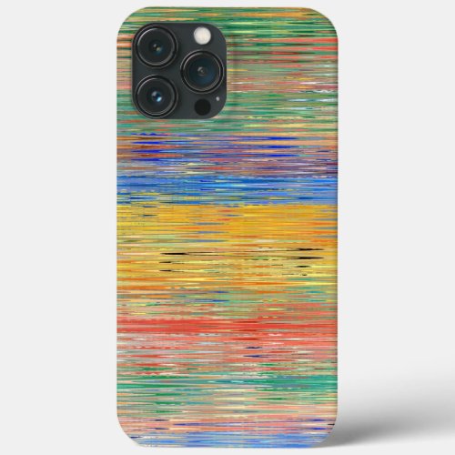 Decorative Stripes Mosaic Pattern iPhone 13 Pro Max Case