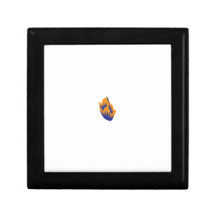 Decorative Style, Dark Blue Green, Wattle Gift Box