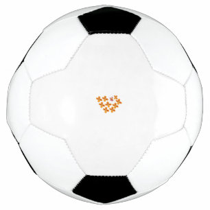 Decorative Style, Dull Orange, Cornell Red Soccer Ball