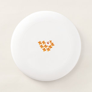 Decorative Style, Dull Orange, Cornell Red Wham-O Frisbee