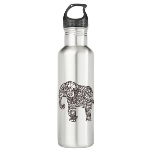 Decorative Style Elephant Water Bottle