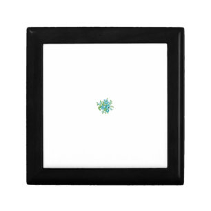 Decorative Style, Mint Cream, Fountain Blue, Teal. Gift Box