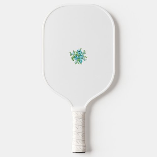 Decorative Style Mint Cream Fountain Blue Teal Pickleball Paddle