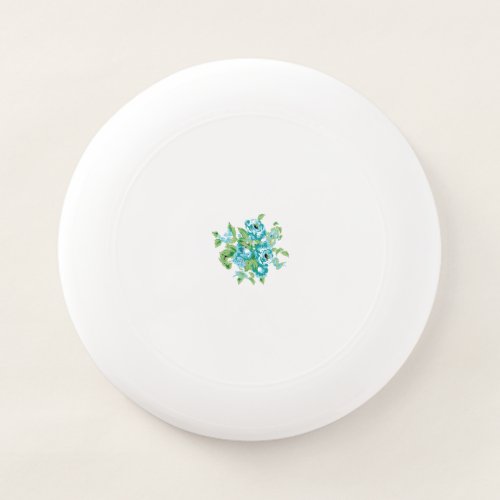 Decorative Style Mint Cream Fountain Blue Teal Wham_O Frisbee