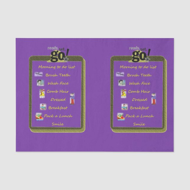 Decorative tissue paper (Front)