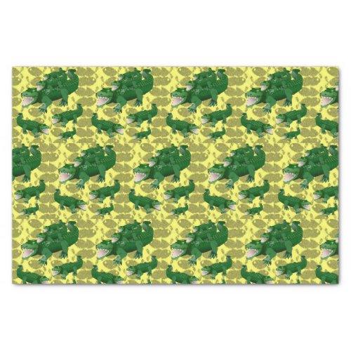 Decorative tissue paper Alligators