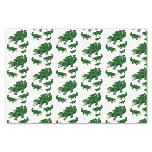 Decorative tissue paper Alligators