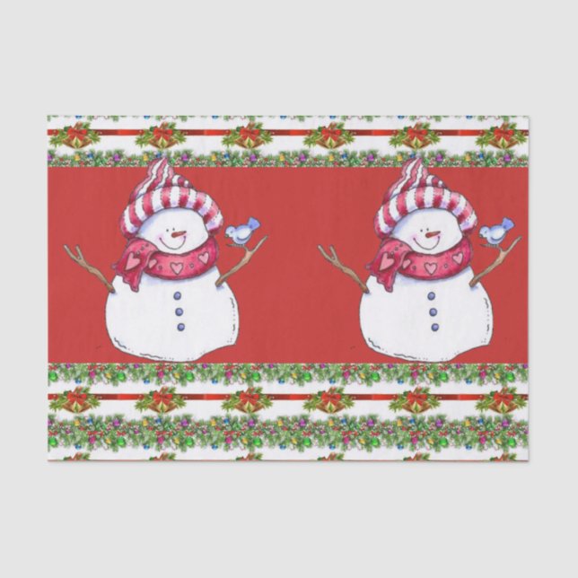 Decorative tissue paper christmas (Front)
