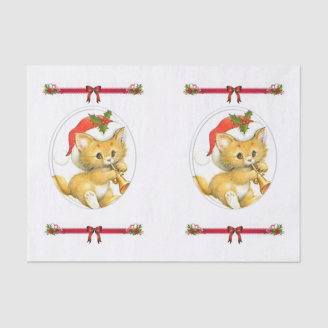 Decorative tissue paper christmas (Front)