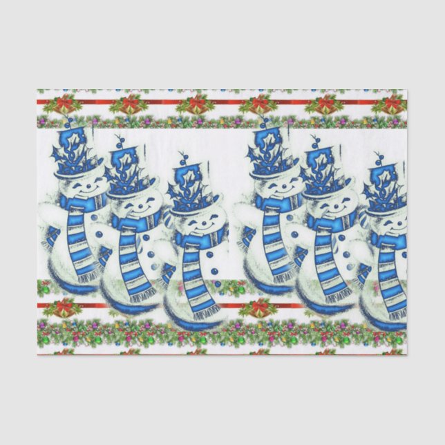 Decorative tissue paper christmas (Front)