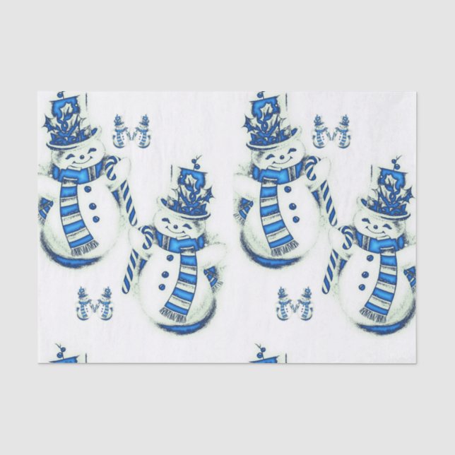 Decorative tissue paper christmas (Front)