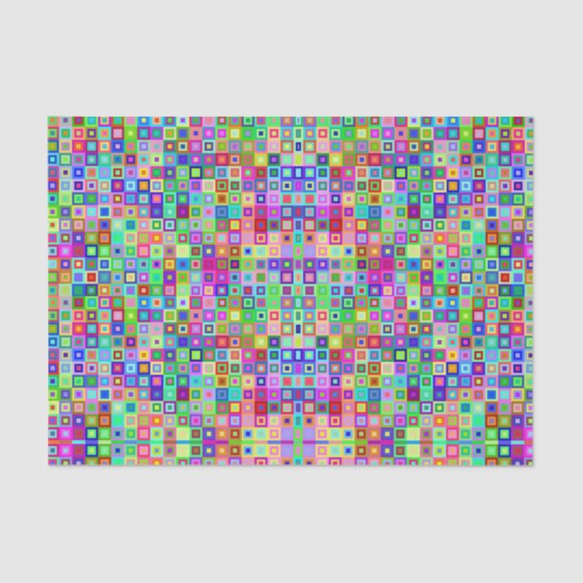 Decorative tissue paper colorful (Front)