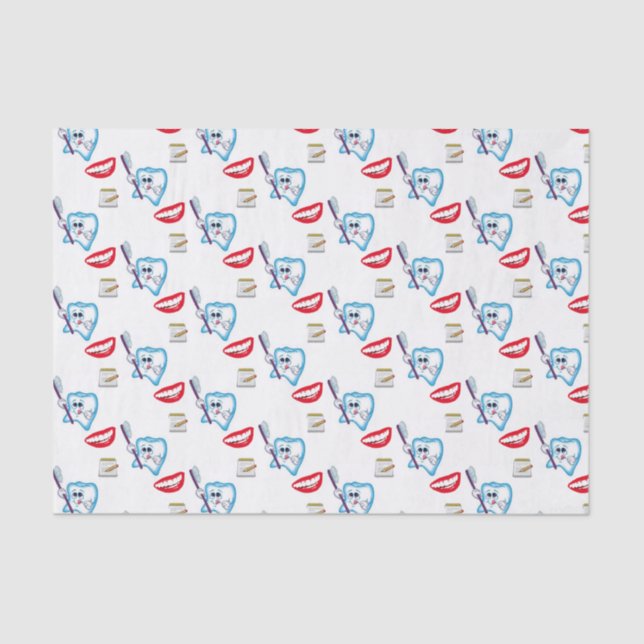 Decorative Tissue Paper Dentist (Front)