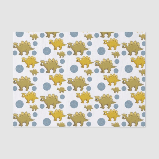 Decorative tissue paper Dinosaur (Front)