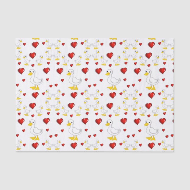 Decorative tissue paper Duck (Front)