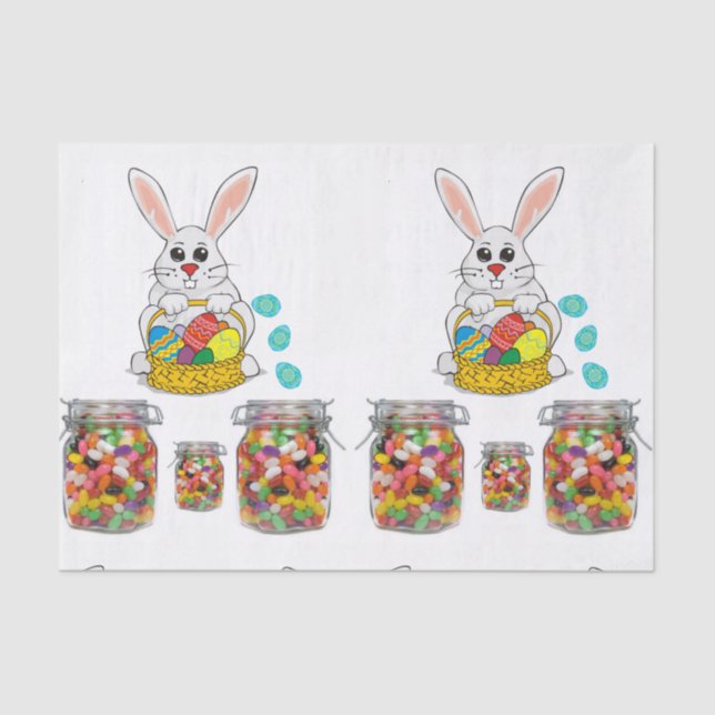 Decorative tissue paper easter (Front)