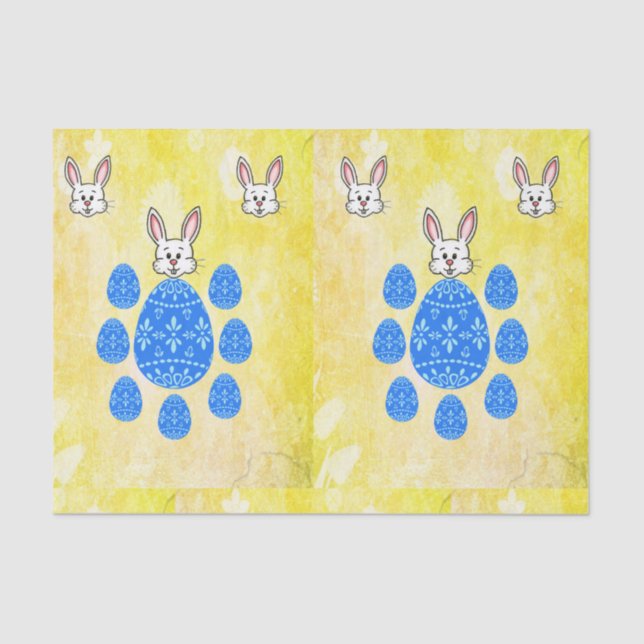 Decorative tissue paper easter (Front)