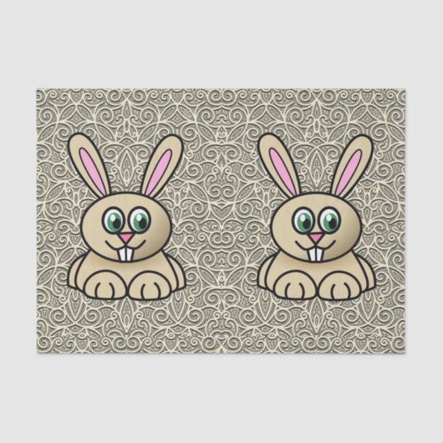 Decorative tissue paper easter (Front)