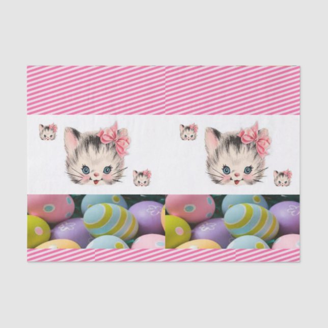 Decorative tissue paper easter (Front)