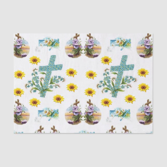 Decorative tissue paper easter (Front)