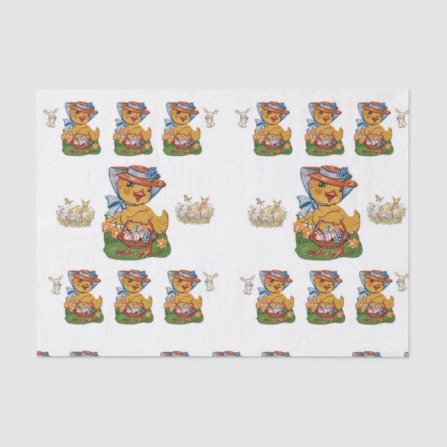 Decorative tissue paper easter (Front)