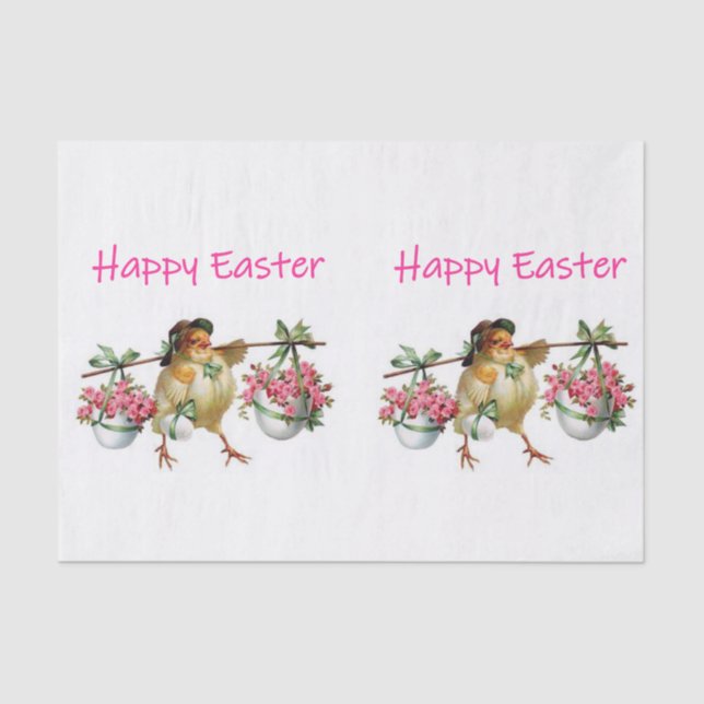 Decorative tissue paper easter (Front)