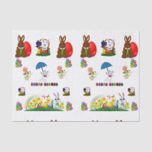 Decorative tissue paper easter