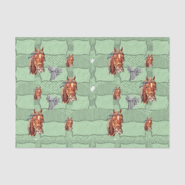 Decorative tissue paper Horse (Front)