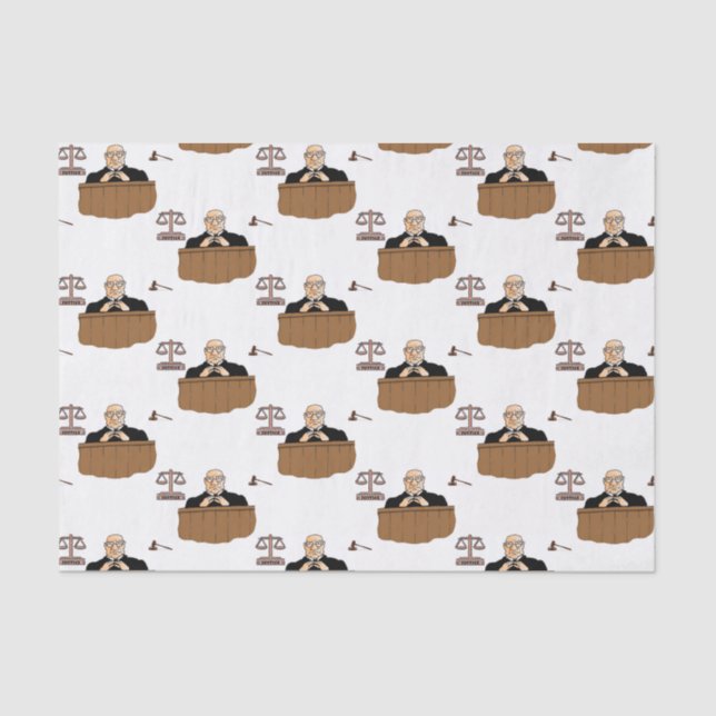 Decorative Tissue Paper Judge (Front)