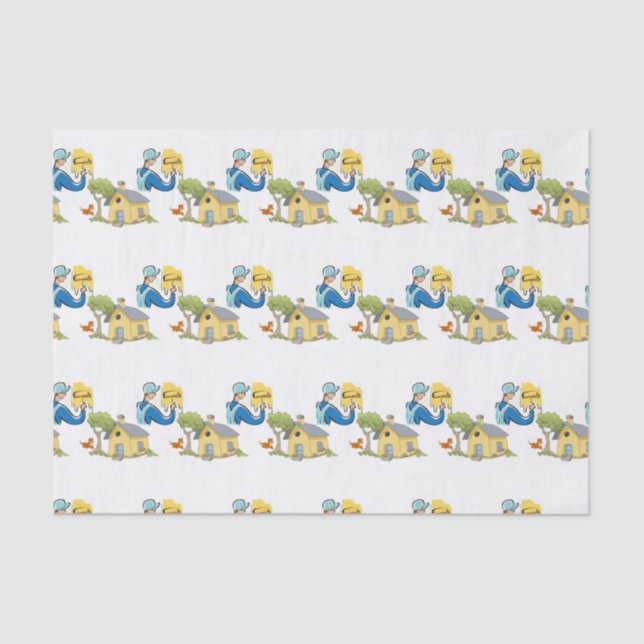 Decorative Tissue Paper Painter (Front)