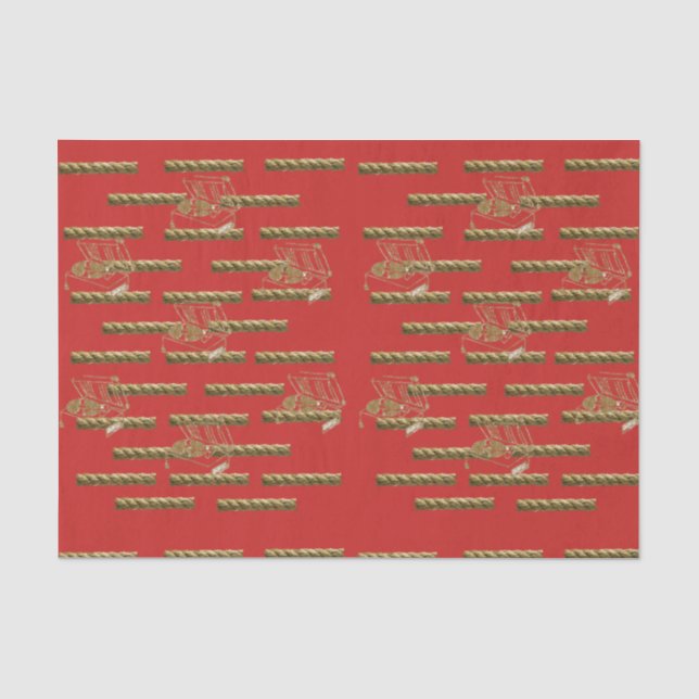 Decorative tissue paper Rope (Front)