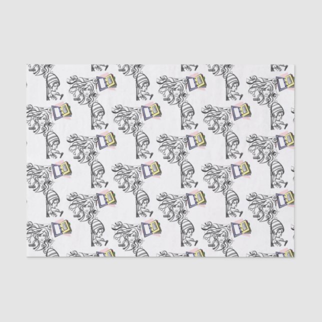 Decorative Tissue Paper Stylist (Front)