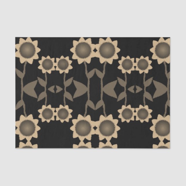 Decorative tissue paper Sunflower (Front)