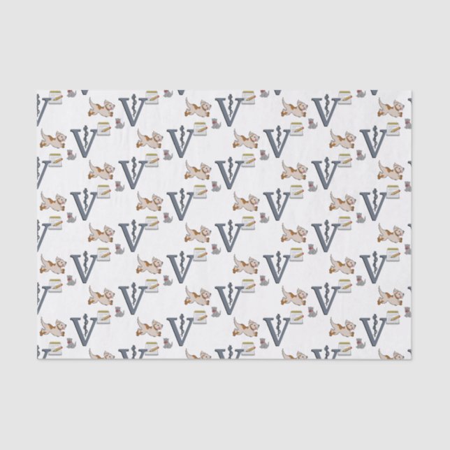 Decorative Tissue Paper Veterinarian (Front)