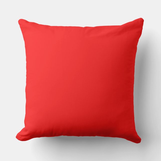 Decorative Traditional Chinese gift set red Throw Pillow (Front)