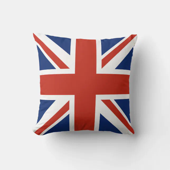 Decorative Union Jack Pillow | Zazzle