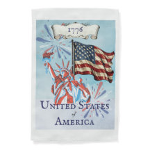 Decorative USA- 4th of July - Garden Flag